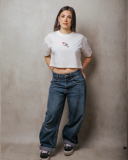 Camiseta Corta Mariposa Aura