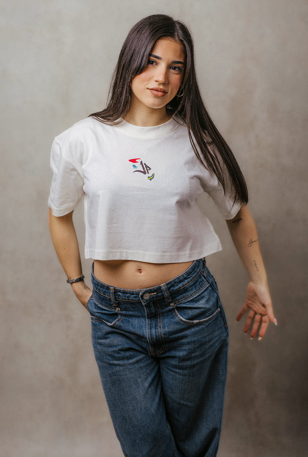 Camiseta Corta Mariposa Aura