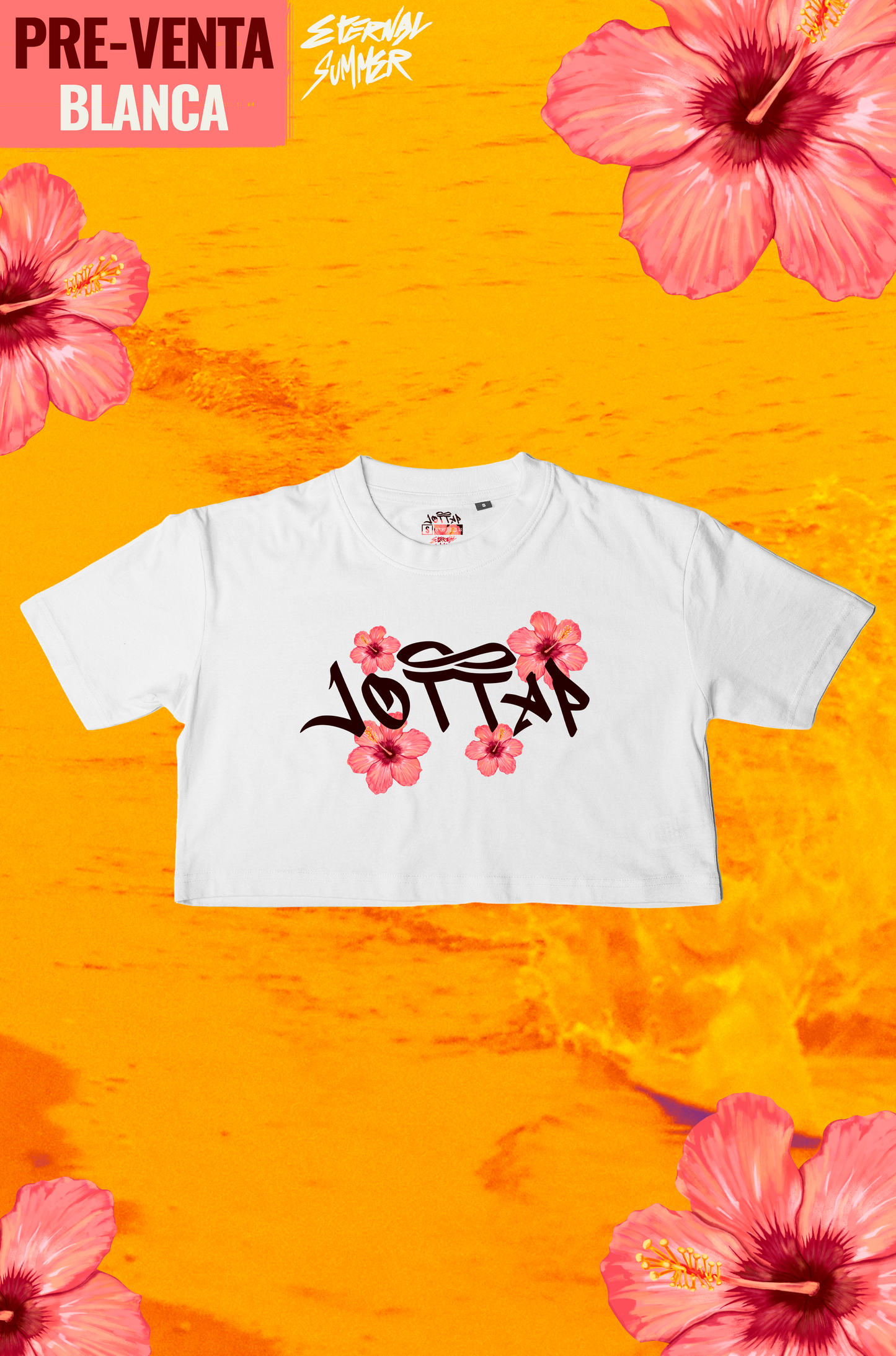 Camiseta  Edición Rose (Top Cropped)