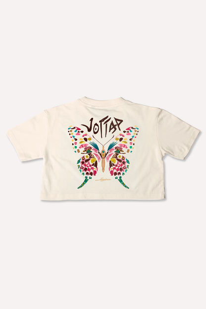 Camiseta Corta Mariposa Aura